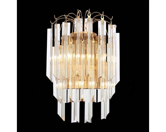 SL386.201.03 Бра ST-Luce Золотистый/Золотистый, Прозрачный G9 3*5W