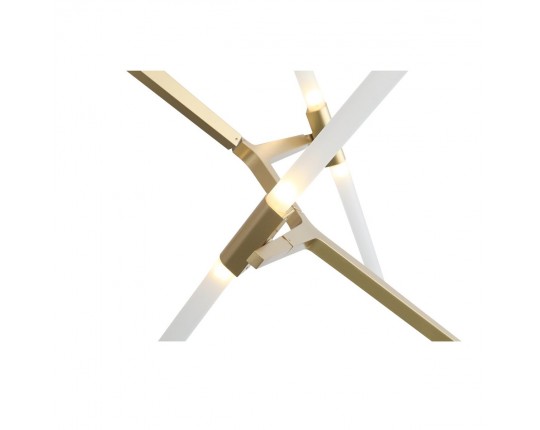 SL947.202.14 Люстра потолочная ST-Luce Золотистый/Белый G9 14*5W