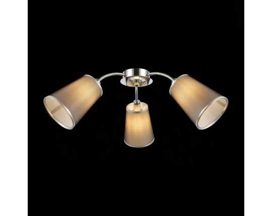 SLE103002-03 Светильник потолочный Хром/Черный E14 3*40W