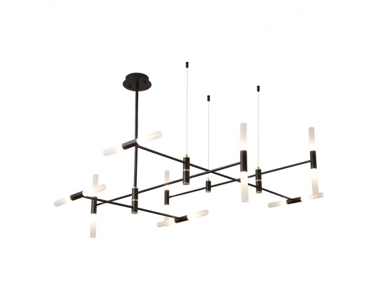 SL1216.403.16 Светильник подвесной ST-Luce Черный/Белый G9 16*5W 4000K