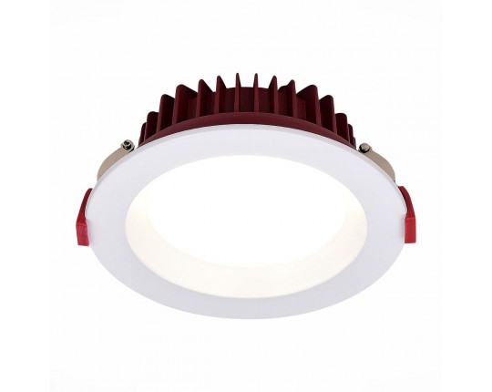 ST752.538.18 Св-к встр. Белый LED 1*18W 3000K 1 440Lm Ra80 100° IP44 D140xH52 100-240VV