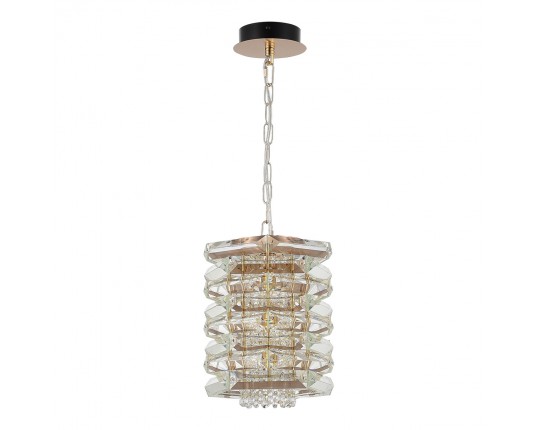 SL6137.203.01 Светильник подвесной ST-Luce медь/прозрачный E14 1*40W