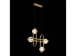 SL1201.203.04 Светильник подвесной ST-Luce Бронзовый/Коньячный G9 4*5W