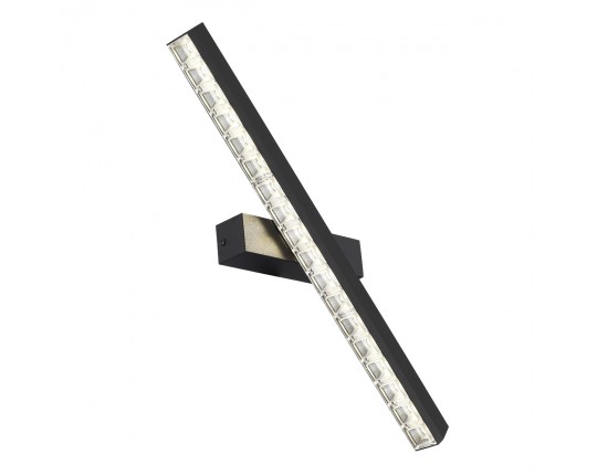 SL1018.401.01 Светильник настенный ST-Luce черный/прозрачный LED 1*11W 4000K