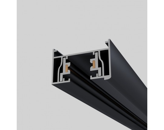 ST001.429.00 Шинопровод однофазный накладной  ST-Luce Черный Длина 2 000мм