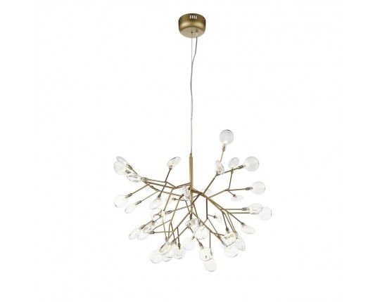 SL411.203.45 Люстра подвесная ST-Luce Золотистый/Прозрачный G4 45*1,5W