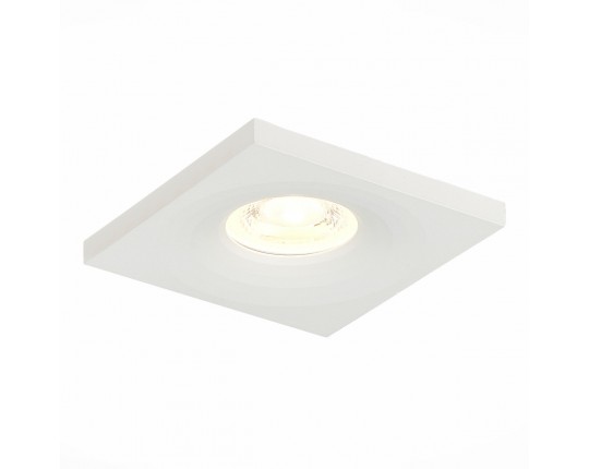 ST205.518.01 Св-к встр. Белый GU10 1*50W  L94xW94xH27 220V Без ламп