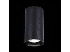 ST157.432.15 Светильник потолочный Черный LED 1*15W 3000K 1 200Lm Ra>90 60° IP44 D75xH140 220-265V