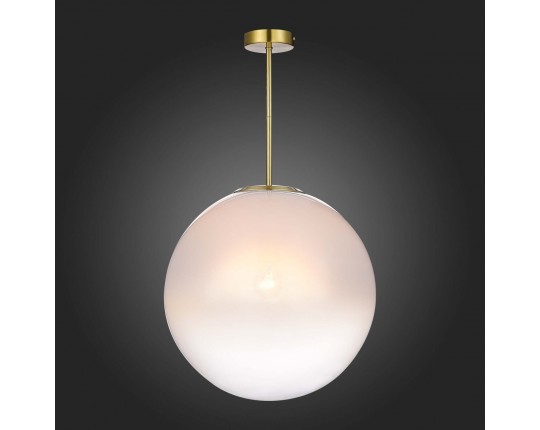 SL1190.222.01 Светильник потолочный ST-Luce Золотистый/Прозрачно-белый E27 1*60W