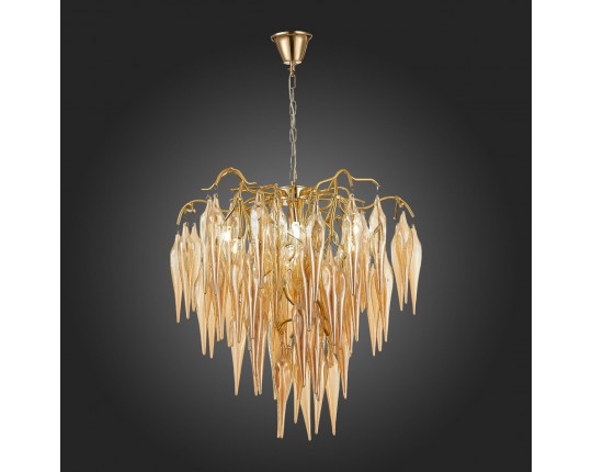 SL1652.203.06 Люстра подвесная ST-Luce Золотистый/Золотистый G9 LED 6*5W