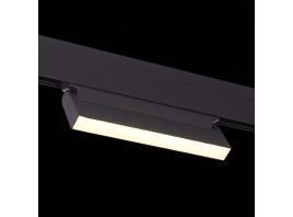 ST363.436.12 Магнитный трековый светильник Черный LED 1*12W 3000K 720Lm Ra>90 120 IP20 L219xW22xH108
