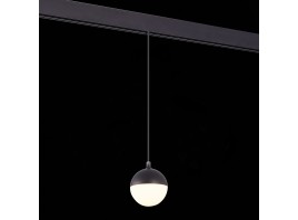 ST358.433.07 Магнитный трековый светильник подвесной Черный LED 1*7W 3000K 520Lm Ra>80 120° IP20 D90