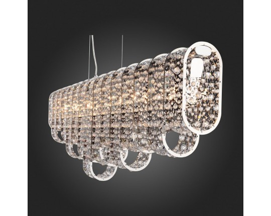 SL1117.103.07 Светильник подвесной ST-Luce Хром/Хром, Прозрачный G9 7*5W