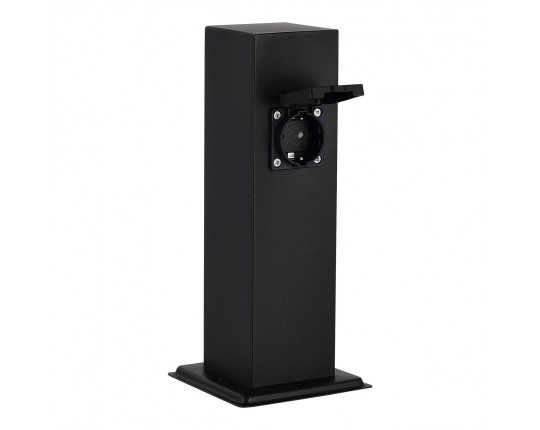 SL9012.405.00 Столб уличный 2 розетки ST-Luce черный 3500W