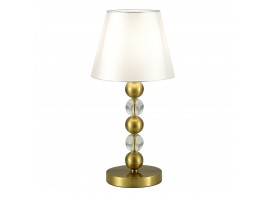 SL2003.304.01 Прикроватная лампа ST-Luce латунь/белый E27 1*40W