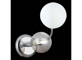 SLE220911-02 Светильник настенный Хром/Белый, Дымчатый G9 LED 2*5W