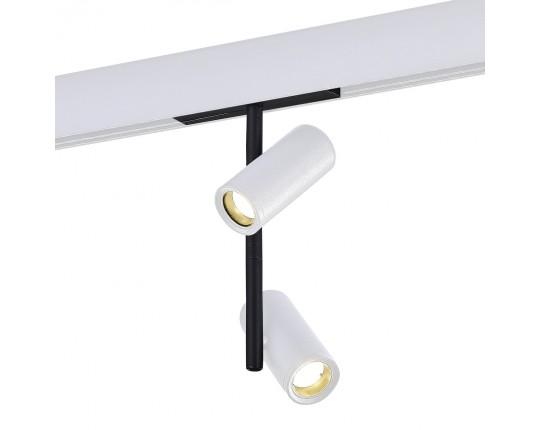 ST808.536.16 Магнитный трековый светильник Белый LED 1*16W 3000K 1 100Lm Ra>90 36° IP20 D45xH240 48V