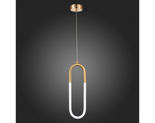 SL1579.303.01 Подвес ST-Luce Латунь/Латунь, Белый LED 1*14W 3000K