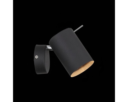 SL597.401.01 Спот ST-Luce Черный, Хром/Черный GU10 LED 1*3W