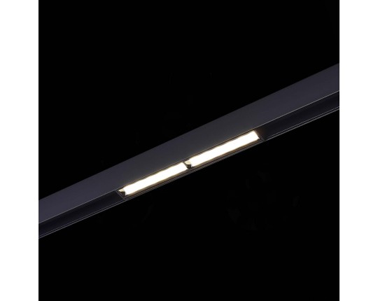 ST804.446.12 Магнитный трековый светильник Черный LED 1*12W 4000K 750Lm Ra>90 120° IP20 L220xW22xH46