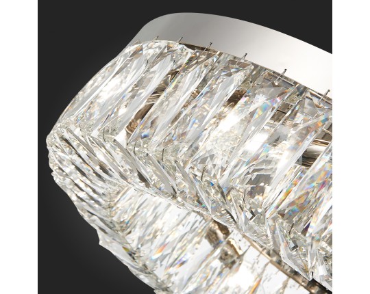 SL1226.102.08 Люстра потолочная ST-Luce Никель/Прозрачный E14 8*40W