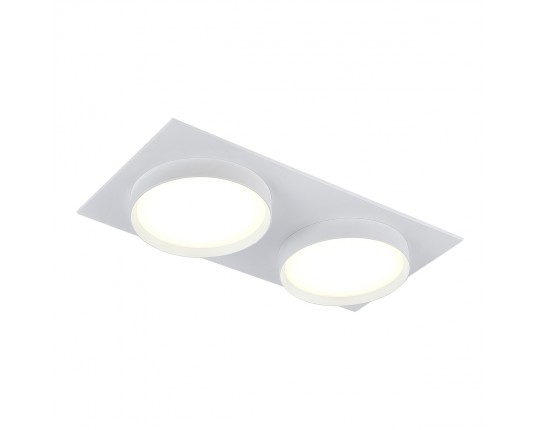 ST258.508.02 Св-к встр. Белый GX53 2*50W IP20 L220xW109xH43 220V Без ламп