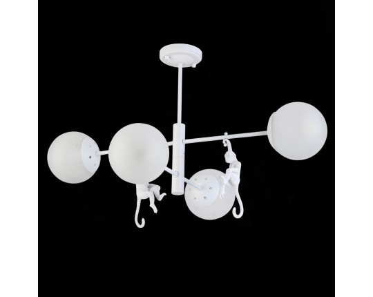 SLE115102-04 Светильник потолочный Белый/Белый E14 4*60W