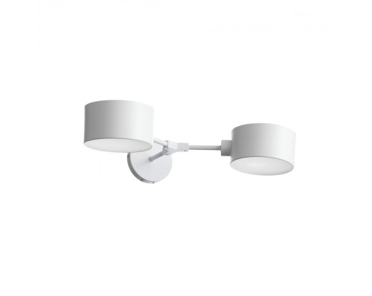 SLE183501-02 Светильник настенный Белый/Белый E14 2*60W