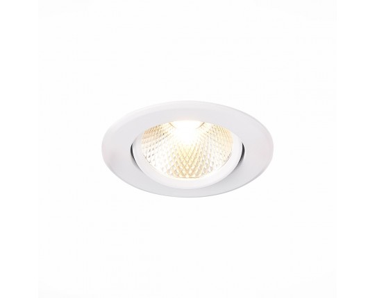 ST211.548.08.36 Св-к встр. Белый LED 1*8W 4000K 640Lm Ra80 36° IP20 D86xH50 220-240V