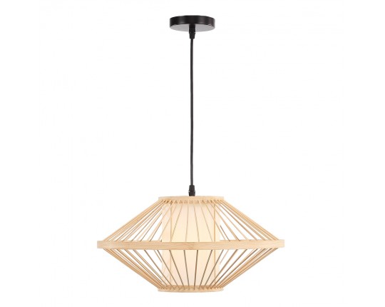 SL6241.533.01 Светильник подвесной ST-Luce Древесный/Белый E27 1*40W