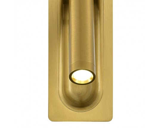 SL6238.301.01 Светильник настенный ST-Luce латунь/латунь LED 1*3W 4000K