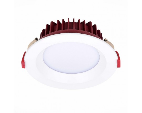 ST752.538.12 Св-к встр. Белый LED 1*12W 3000K 960Lm Ra80 100° IP44 D115xH47 100-240VV