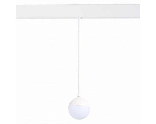 ST358.533.07 Магнитный трековый светильник подвесной Белый LED 1*7W 3000K 520Lm Ra>80 120° IP20 D90x