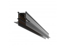 ST004.419.00 Шинопровод магнитный встраиваемый под ГКЛ 10мм ST-Luce Черный Длина 1 000мм