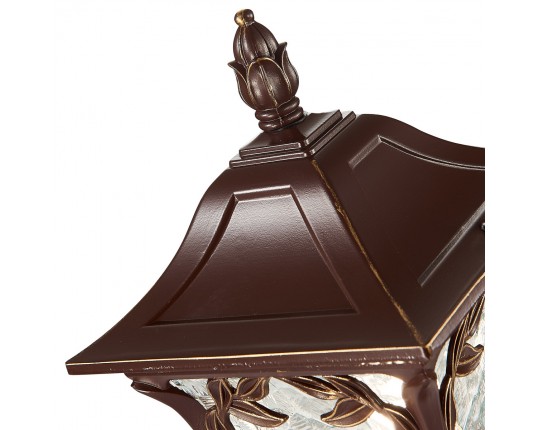 SL083.705.01 Светильник уличный наземный ST-Luce Кофейный/Кофейный, Прозрачный E27 1*60W