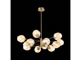 SL1500.203.12 Светильник подвесной ST-Luce Золотистый/Янтарный E14 12*40W