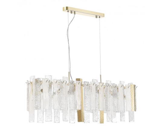 SL1636.203.08 Люстра подвесная ST-Luce Золотистый/Белый, Золотистый E14 8*40W