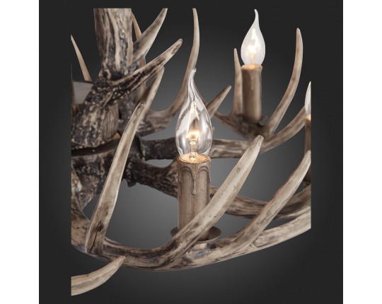 SL154.703.12 Люстра подвесная ST-Luce Серый E14 12*40W