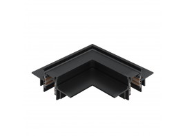 ST1007.429.12 Угол-соединитель для встраиваемого магнитного шинопровода под ГКЛ 12мм ST-Luce Черный