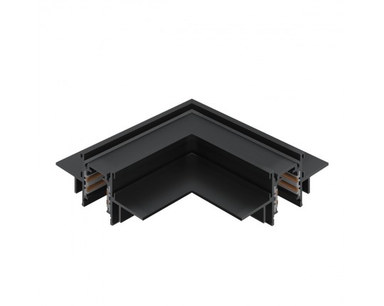 ST1007.429.12 Угол-соединитель для встраиваемого магнитного шинопровода под ГКЛ 12мм ST-Luce Черный