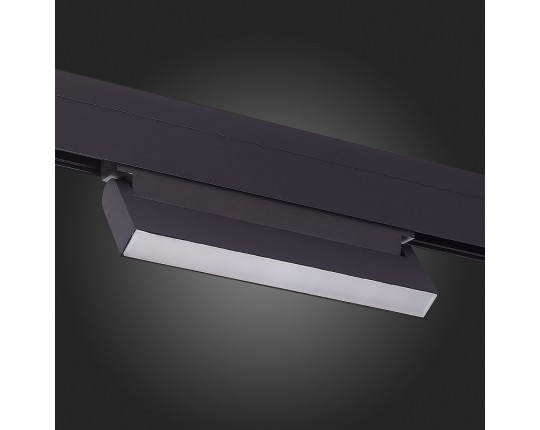 ST363.446.12 Магнитный трековый светильник Черный LED 1*12W 4000K 720Lm Ra>90 120 IP20 L219xW22xH108