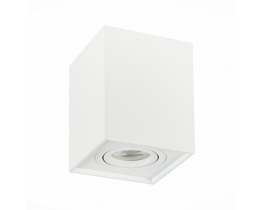 ST109.507.01 Светильник потолочный Белый GU10 1*50W  L100xW100xH123 220V Без ламп