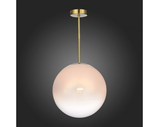 SL1190.212.01 Светильник потолочный ST-Luce Золотистый/Прозрачно-белый E27 1*60W