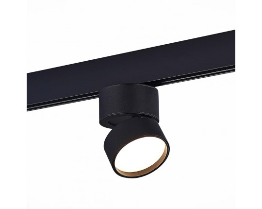ST809.446.09 Магнитный трековый светильник Черный LED 1*9W 4000K 600Lm Ra>90 120° IP20 D85xH126 48V