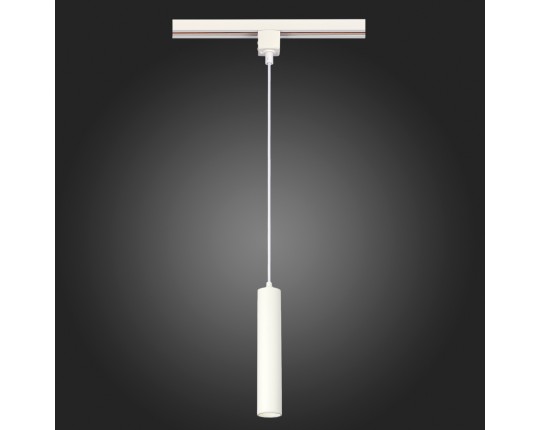 ST151.506.01 Светильник трековый Белый GU10 1*50W IP20 D54xH290 220V Без ламп