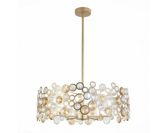 SL1172.203.05 Светильник подвесной ST-Luce Золотистый/Золотистый, Прозрачный E14 5*60W