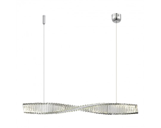 SL6205.123.01 Светильник подвесной ST-Luce Хром/Прозрачный LED 1*25W 4000K