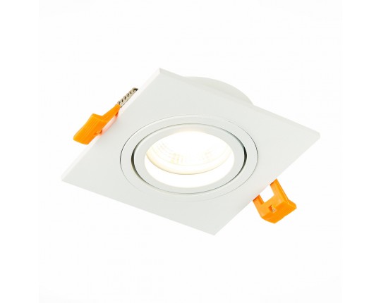 ST251.508.01 Св-к встр. Белый GU10 1*50W  IP20 L92xW92xH27 220V Без ламп