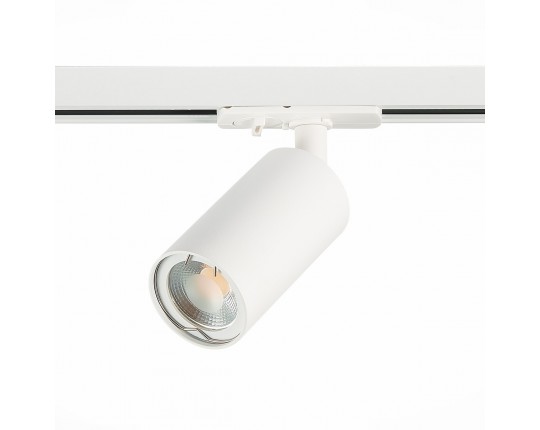 ST300.506.01 Св-к трек. Белый GU10 1*50W  IP20 L100xW54xH142 220V Без ламп