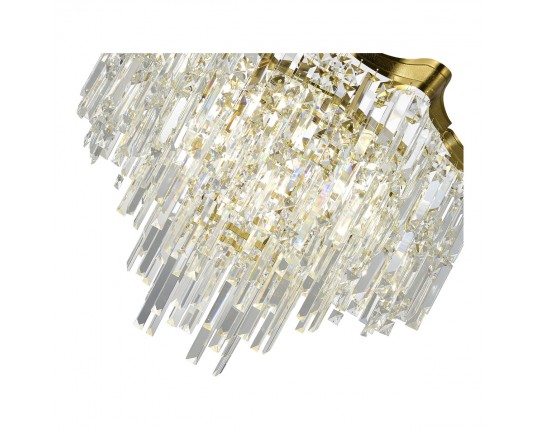 SL1659.303.10 Светильник подвесной ST-Luce Латунь/Прозрачный E14 10*60W